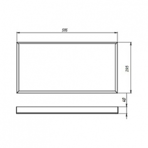 SVT-ARM-U-595x295x40-18W-PR