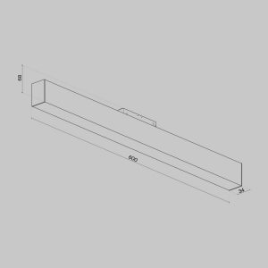 Трековый светильник Technical TR012-2-20W4K-W