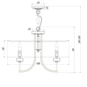 Подвесной светильник Maytoni ARM006PL-06G