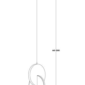 Подвесной светильник Freya FR6002PL-L15CH