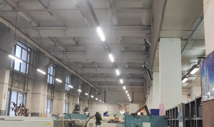 Модернизация освещения производственного цеха